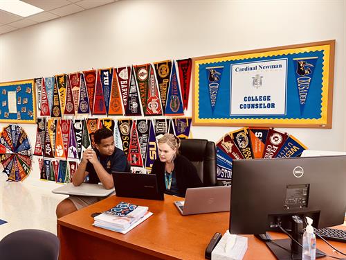 Every student receives individualized college counseling
