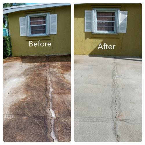 Before & After Algae removal Before & After Algae removal