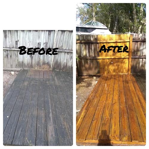 Before & After Wood restoring Before & After Wood restoring