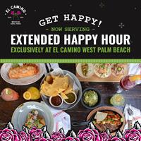 Extended Happy Hour at El Camino West Palm Beach