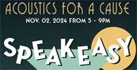 Acoustics For A Cause Networking concert event---Fund Raiser for Speak Up for Kids