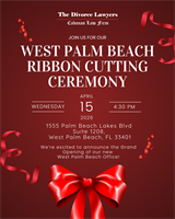 The Divorce Lawyers | Cabanas Law Firm West Palm Beach Ribbon Cutting