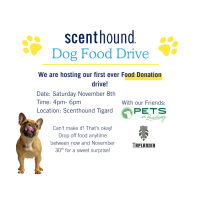 Scenthound Dog Food Drive