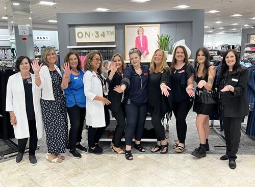Our cosmetic team at the On 34th Launch Party!