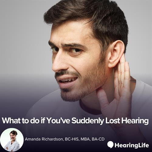 If you wake up and your hearing has drastically changed, don’t ignore it! Hearing care provider Amanda Richardson, BC-HIS, MBA, BA-CD explains possible causes and what you should do in our blog: https://www.hearinglife.com/hearing-blog/research/what-to-do-if-suddenly-lose-hearing