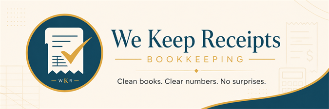We Keep Receipts Bookkeeping