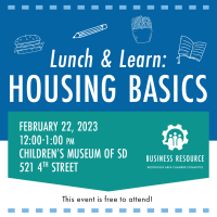 POSTPONED: Lunch and Learn - Housing Basics