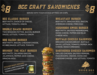 Craft Sandwich Night at BCC