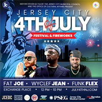 Jersey City Independence Day Fireworks Schedule & Street Closure Map