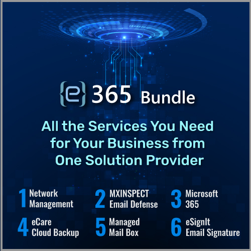 With eMazzanti’s e365 Microsoft Bundle you are enabled to run your business in the most safe and productive way you can.