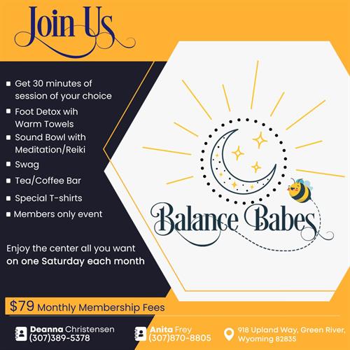 Monthly Balance Babes Membership