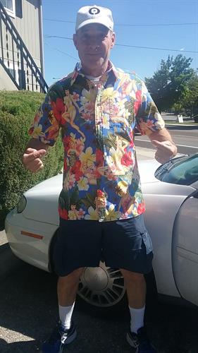 Men's short sleeve shirt