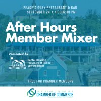 After Hours Member Mixer presented by Rental Housing Providers of Prince Edward Island