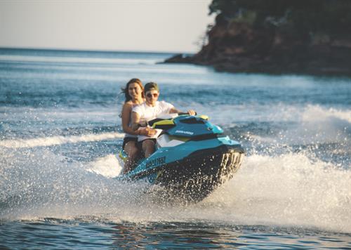 Grab your partner and go for a rip! 