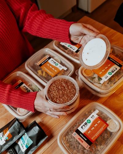 Every FYB meal is sealed, labeled, and pre-portioned—just heat, eat, and fuel your goals. Every FYB meal is sealed, labeled, and pre-portioned—just heat, eat, and fuel your goals.
