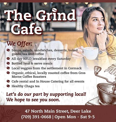 Print Ad for Grind Cafe