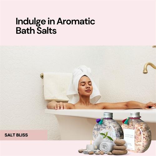 Immerse in pure romance. Feel the difference with Valentine Bath Salt. Immerse in pure romance. Feel the difference with Valentine Bath Salt.