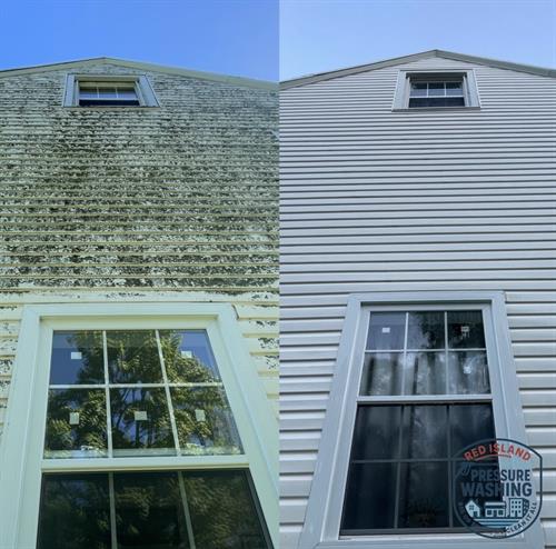 Soft washing vinyl siding. Soft washing vinyl siding.