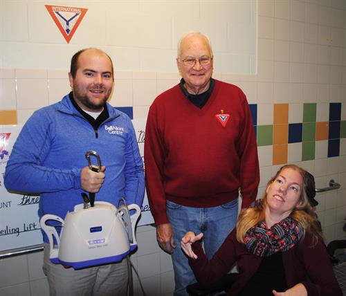 YsMen supporting accessible change space renos