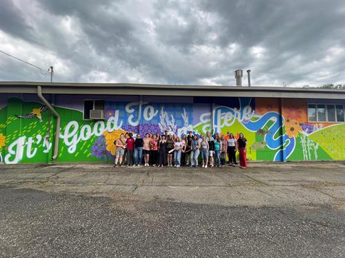 It's good to bloom here!