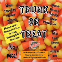 Trunk or Treat at the Norman Center Parking Lot