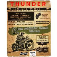 Thunder in the Pines Motorcycle Rally
