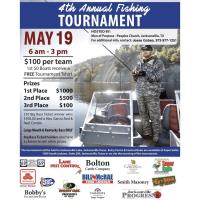 4th Annual Men of Purpose Fishing Tournament on Lake Jacksonville
