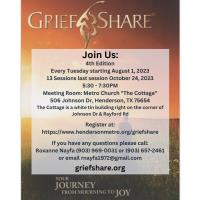 Grief Share hosted by Angel Care Hospice