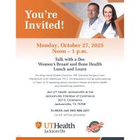 Topic at 12 with UT Health Women's Breast and Bone Health