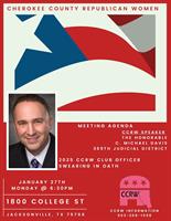 CCRW - Cherokee County Republican Women Meeting