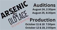 Open Auditions for ''Arsenic & Old Lace'' at Cherokee Civic Theatre