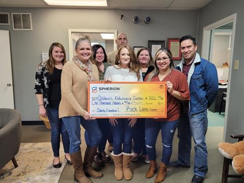 Community Donation from Spheroid Staffing