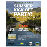 Glacier Raft & Outdoor Center Summer Kick Off Party!
