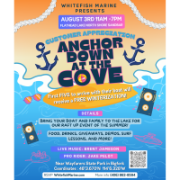 Anchor Down at the Cove - Raft Up Event on Flathead Lake