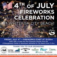 4th of July Festivities & Fireworks over Whitefish Lake - 2025