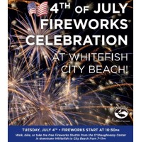 4th of July Festivities & Fireworks over Whitefish Lake - 2026
