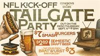 NFL Kick-Off Tailgate Patio Party at The Craggy Range