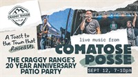 The Craggy Range 20th Anniversary Party + Live Music from Comatose Posse