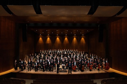 Glacier Symphony Orchestra and Chorale at the 2026 Mahler 2 performance. 