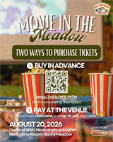 Movie in the Meadow | North Forty Resort