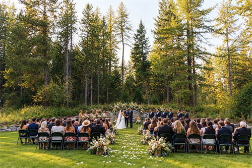 Wedding Ceremony at Sonny Meadow