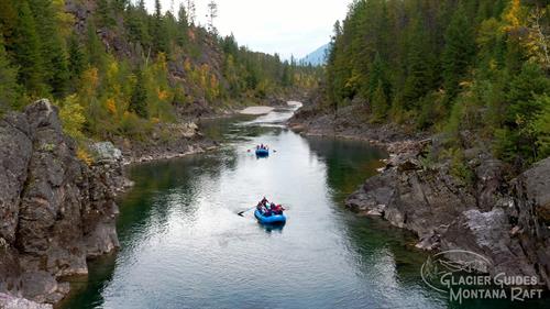 Scenic floats on the Wild and Scenic Middle Fork Flathead are a great choice for almost all ages.