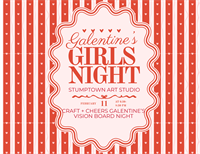 Galentines Craft + Cheers Event