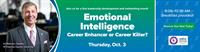 Live Leadership Event - Emotional Intelligence Career Enhancer or Career Killer?