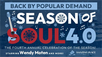 Amazing Place Music Presents "Season Of Soul 4.0" Starring Wendy Moten and More!