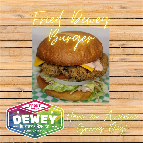 Deep Fried Dewey Burger