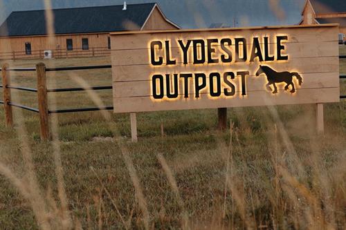 Entrance to Clydesdale Outpost