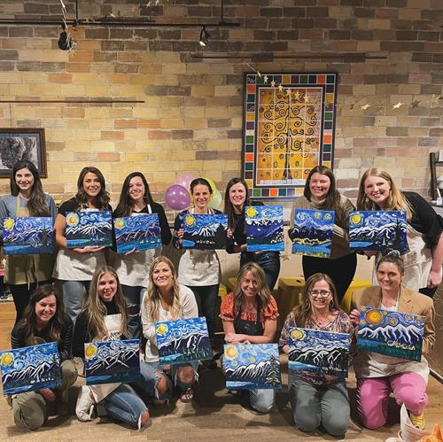 Canvas & Cocktails Painting Classes 