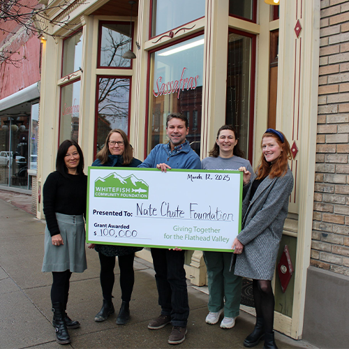 Nate Chute Foundation received a grant to support suicide prevention and mental wellness services. Nate Chute Foundation received a grant to support suicide prevention and mental wellness services.