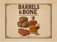 BARRELS & BONE: Prime Meats, Premium Whiskeys and Fine Wines